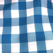 Checkered Poly Poplin 5 yards