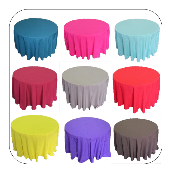 Polyester - Round - 90'' Tablecloth