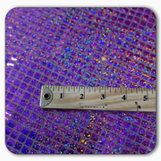 Hologram Square Sequin Fabric - Sold by the Yard