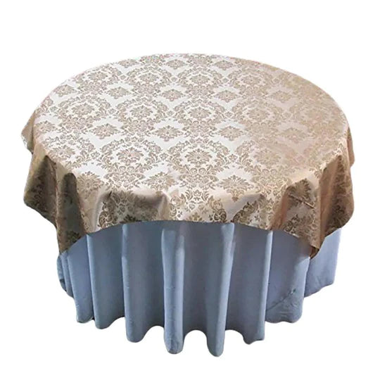 Damask Flocking Taffeta - Table Overlay