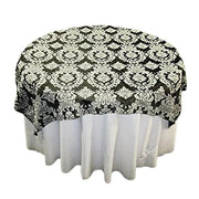 Damask Flocking Taffeta - Table Overlay